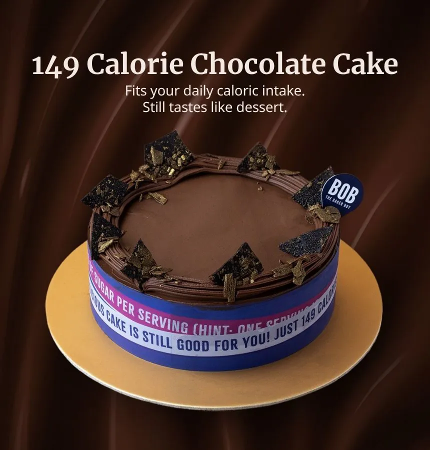 149 Calorie Chocolate Cake hero banner