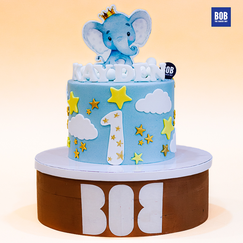 Elephant Birthday Cake