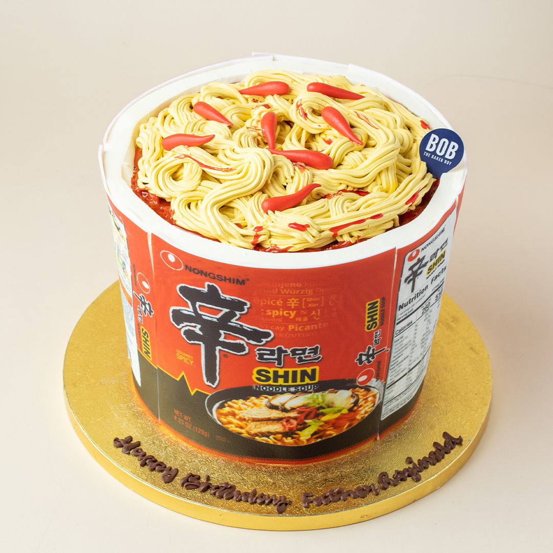 3D Shin Ramen Cake