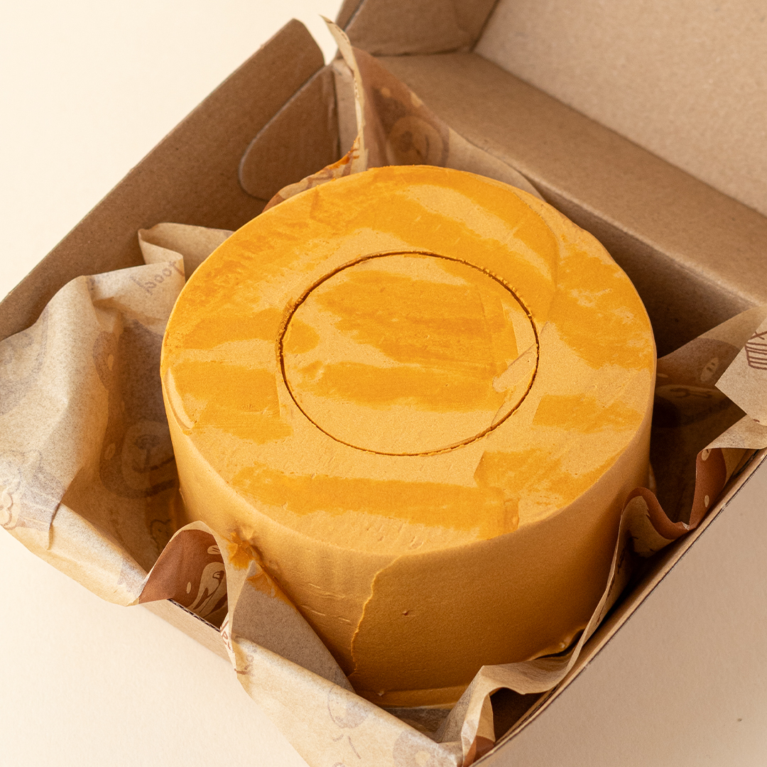 Dalgona Game Bento Cake (Circle)
