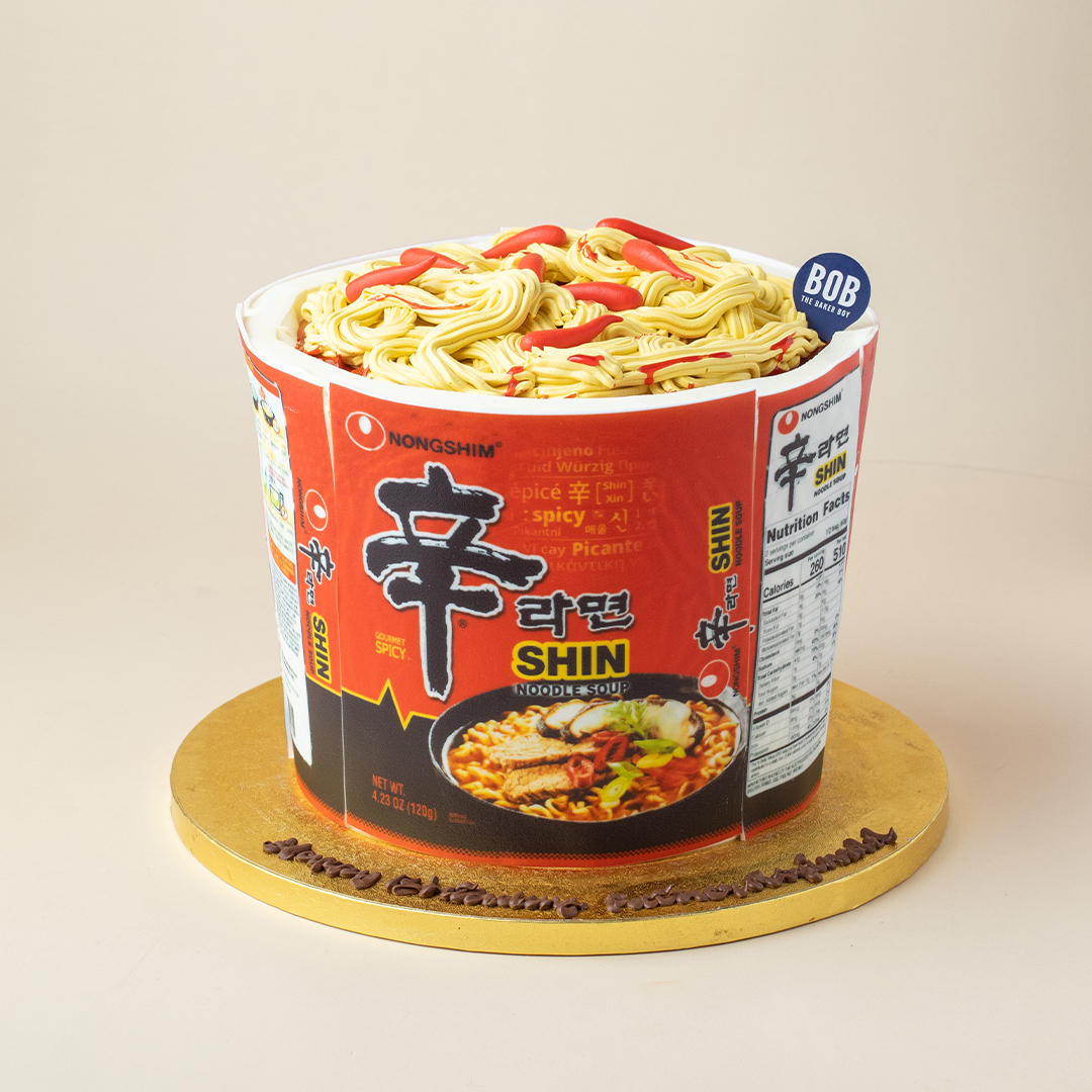 3D Shin Ramen Cake