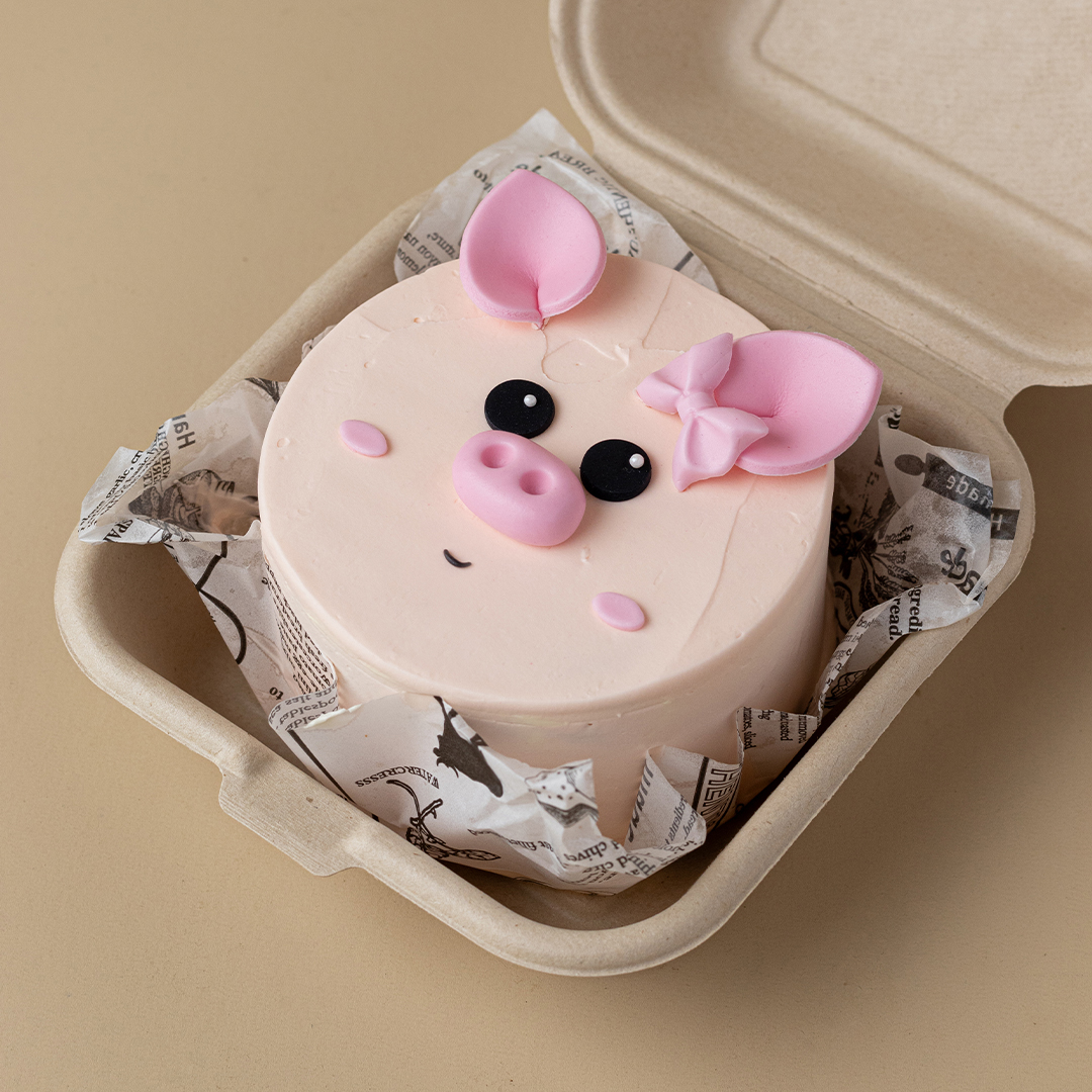 Cute Pig Cake