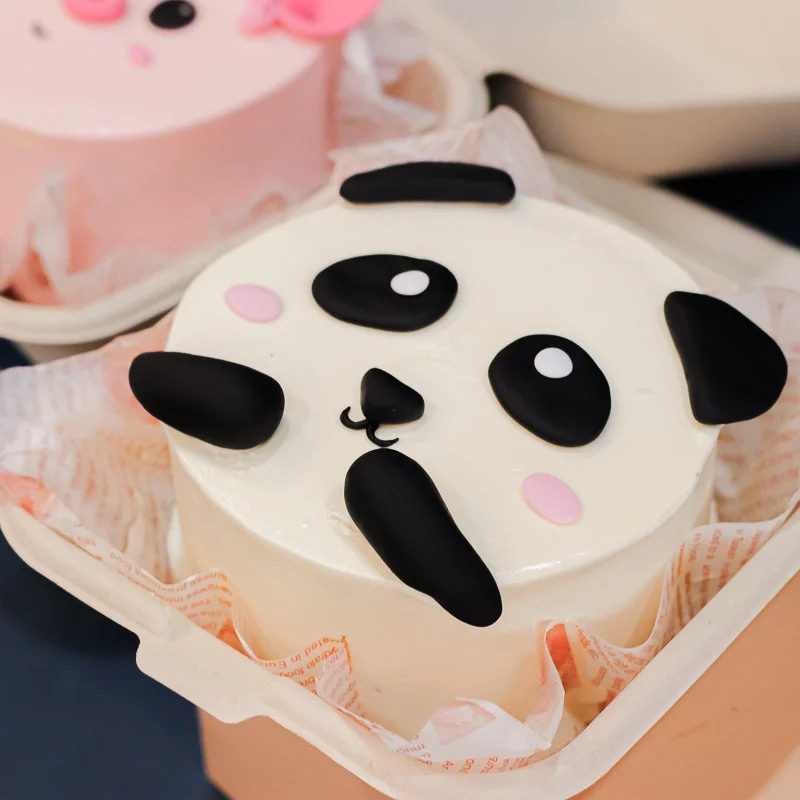 Cute Panda Bento Cake