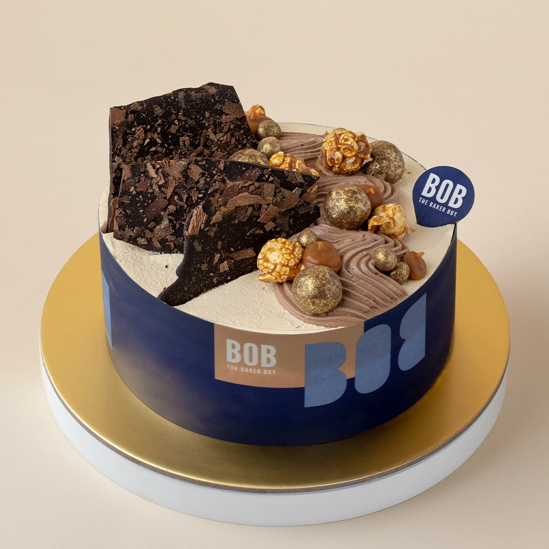 Salted Caramel Crunch Cake