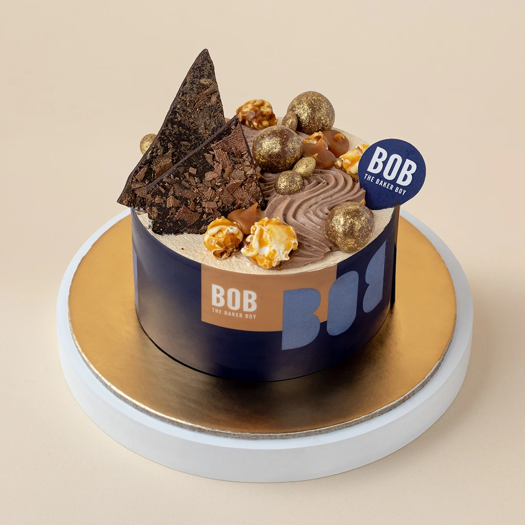 Salted Caramel Crunch Mini Cake