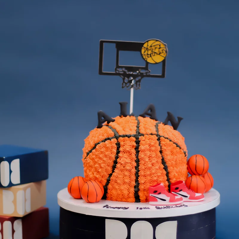 3D Large Basketball Cake