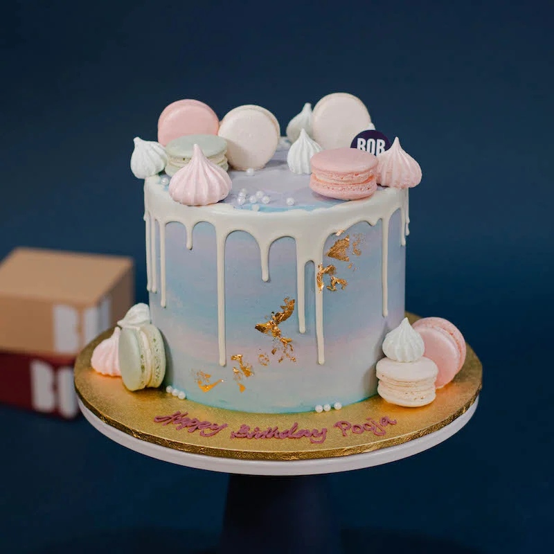Paddlepop with Macarons and Meringue