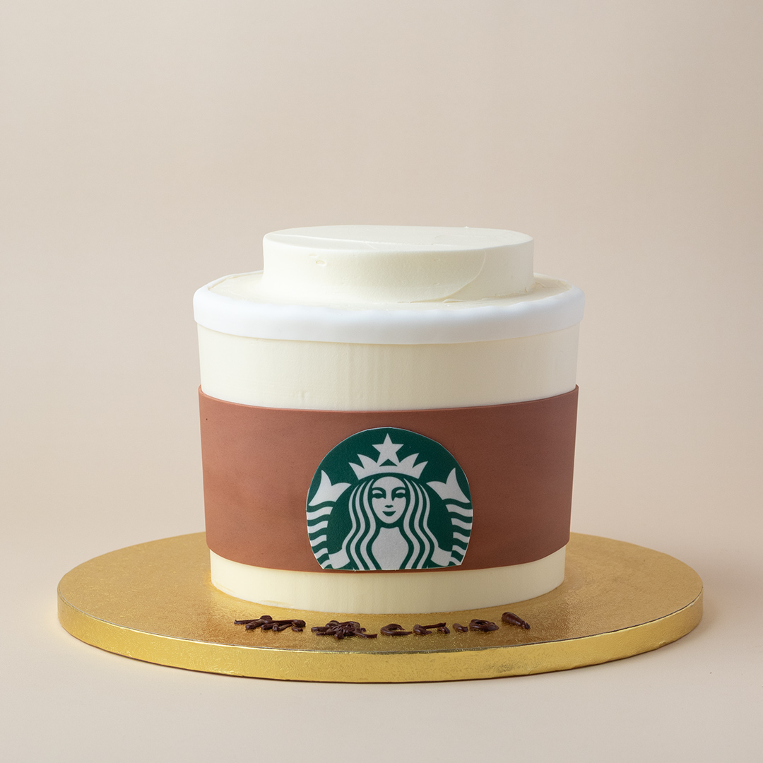 3D Starbucks Drink Cup Cake
