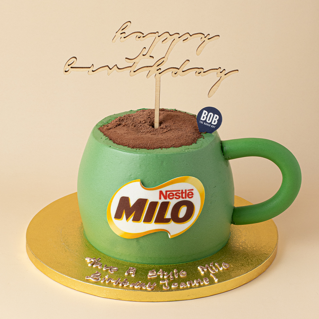 3D Milo Mug Cake