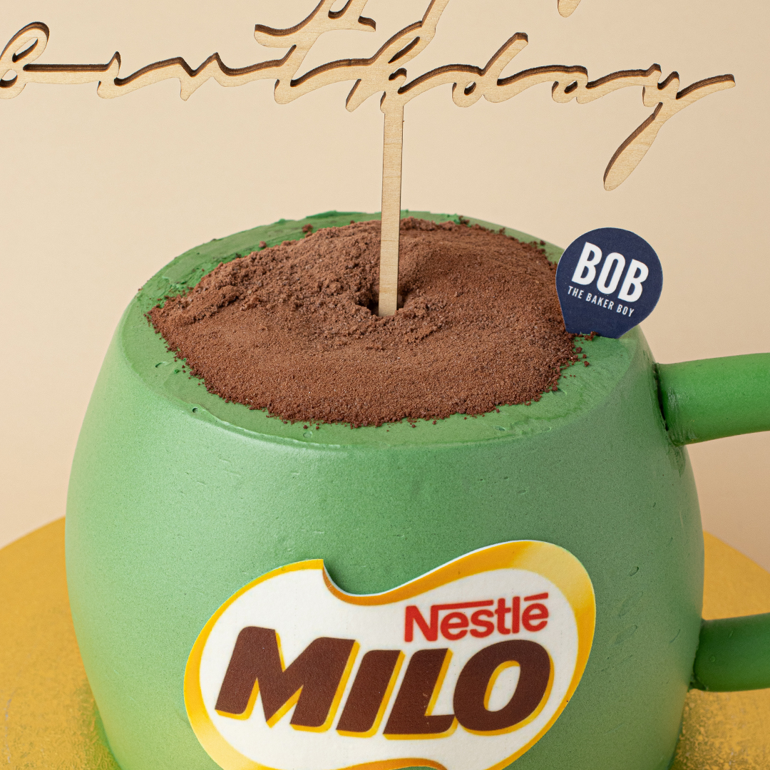 3D Milo Mug Cake