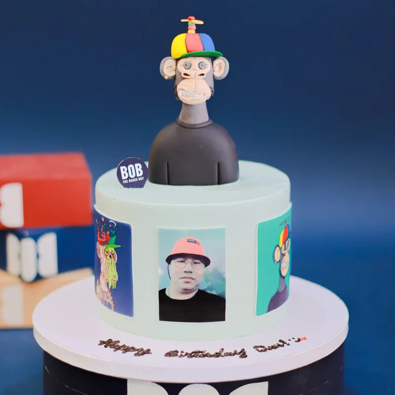 BAYC Bored Ape Yacht Club Members Only Cake