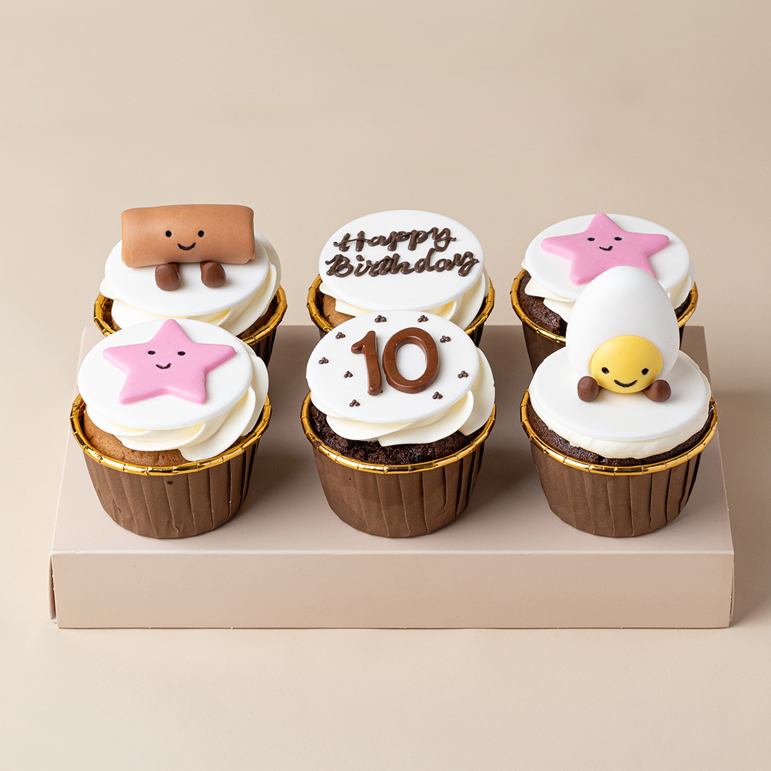 Breakfast Jellycat Cupcakes