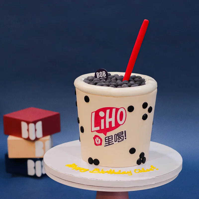 Bubble Tea Cake