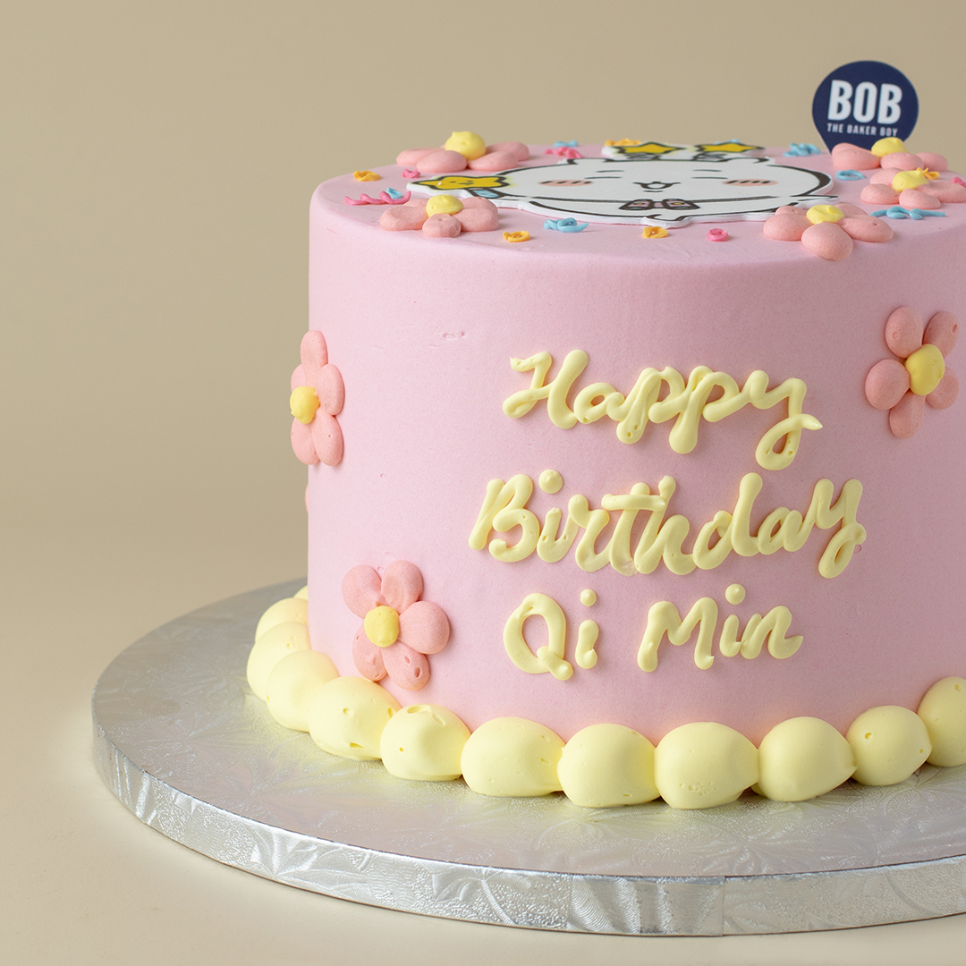 Cute Chiikawa Bubbly Pastel Cake
