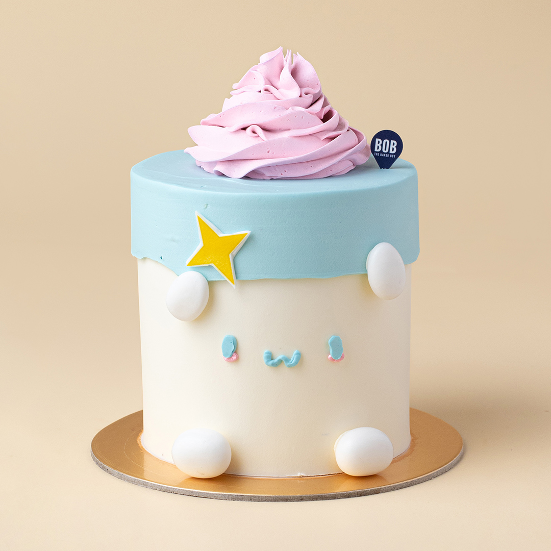 Cute Cinnamoroll Swirl Mini Cake
