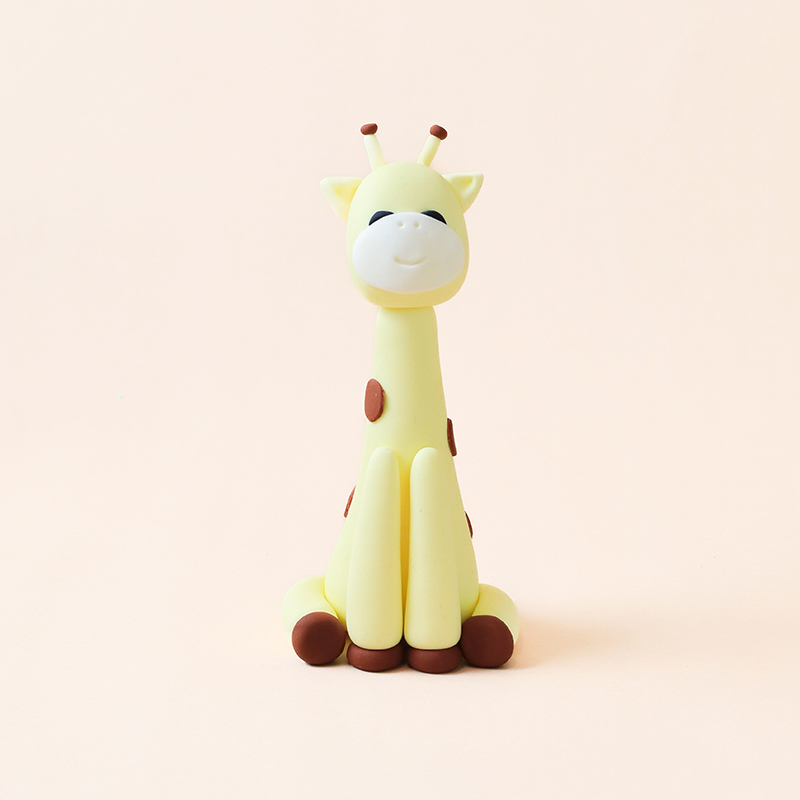 Cute Giraffe Fondant Topper