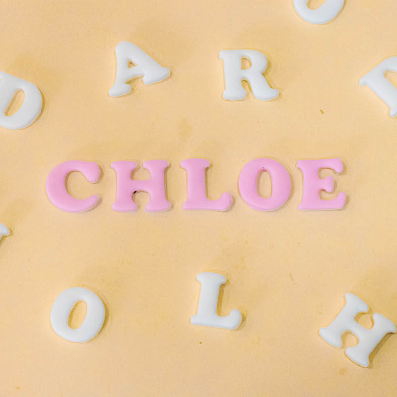 Fondant Name (Maximum 9 Letters)