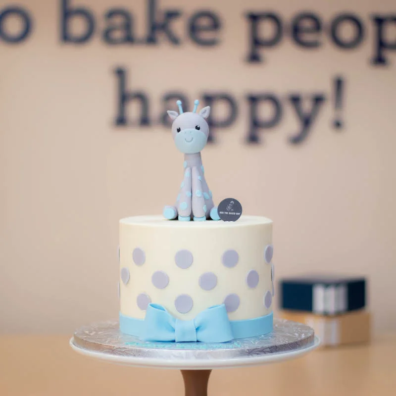 Giraffe Kid's Birthday Cake