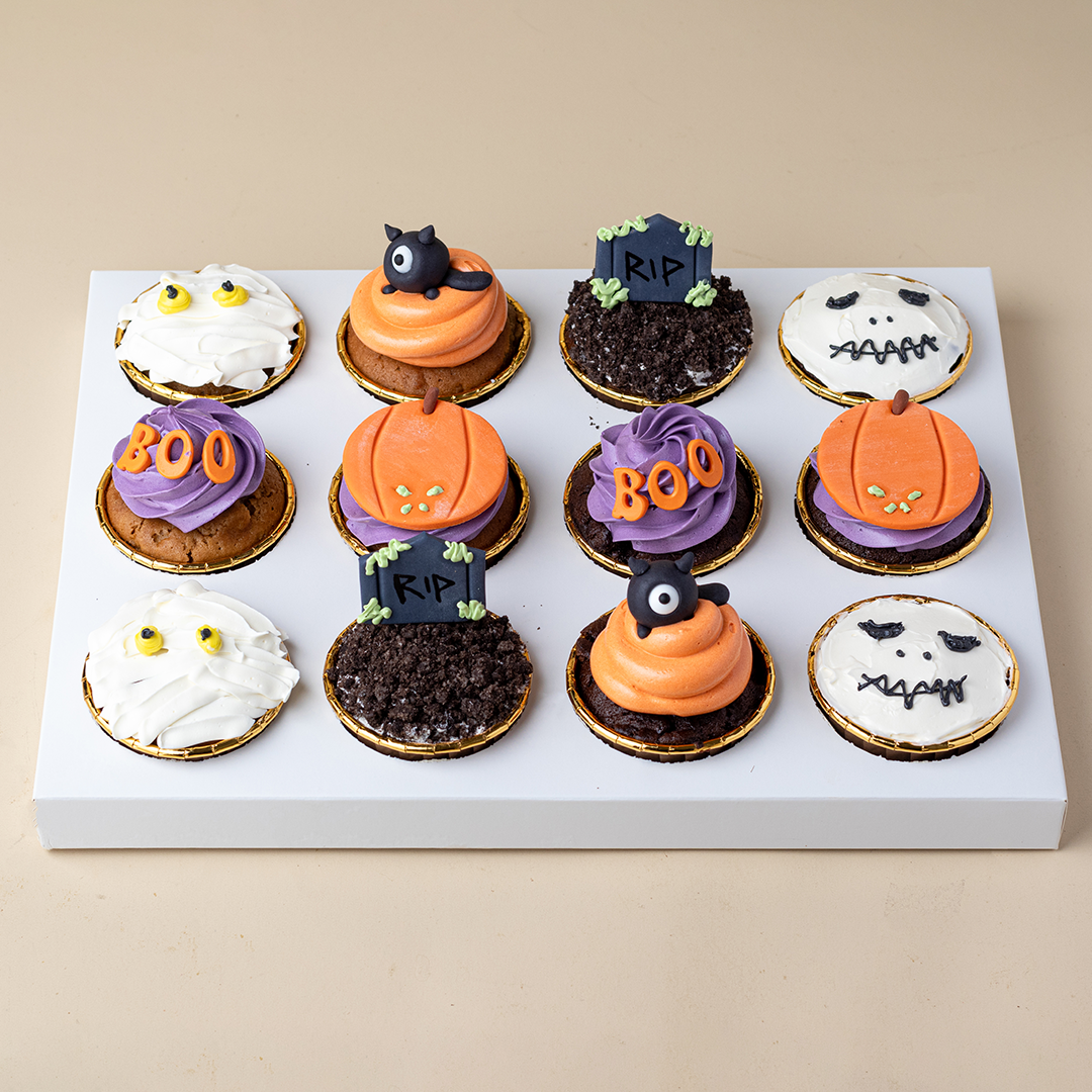 Halloween Buttercream Cupcakes