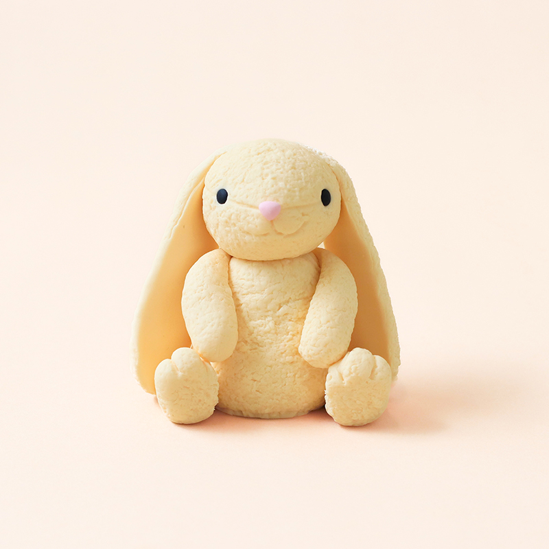 Ivory Jellycat Bunny Fondant Topper
