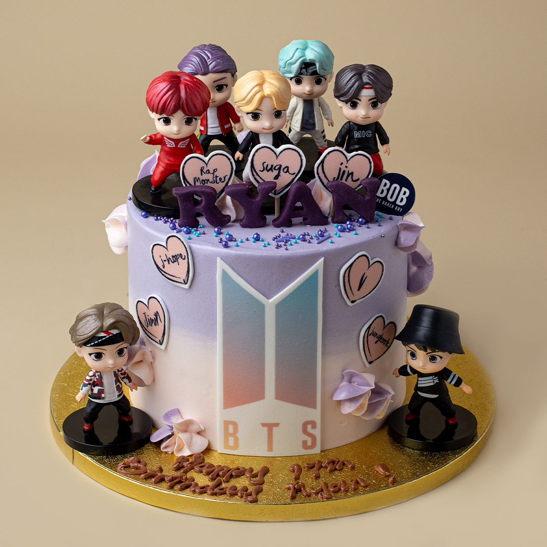 Korean Kpop BTS Cake