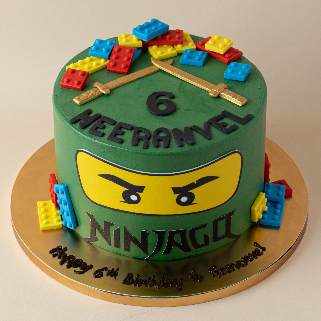 Lego Ninjago Birthday Cake