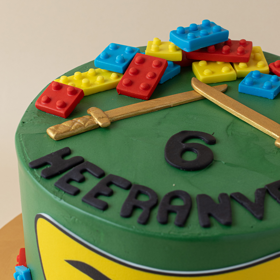 Lego Ninjago Birthday Cake