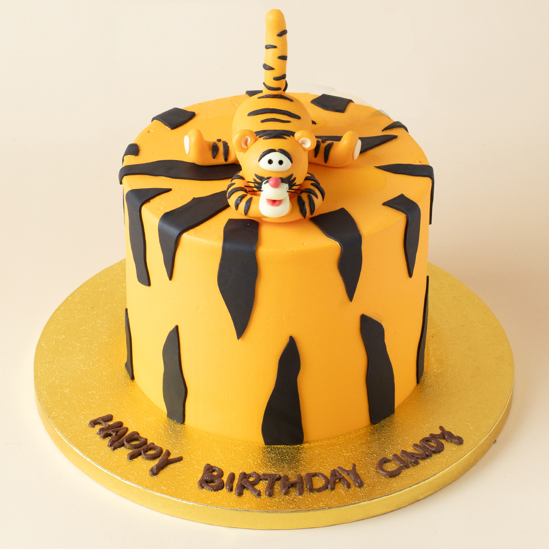 Little Tiger Birthday Cake