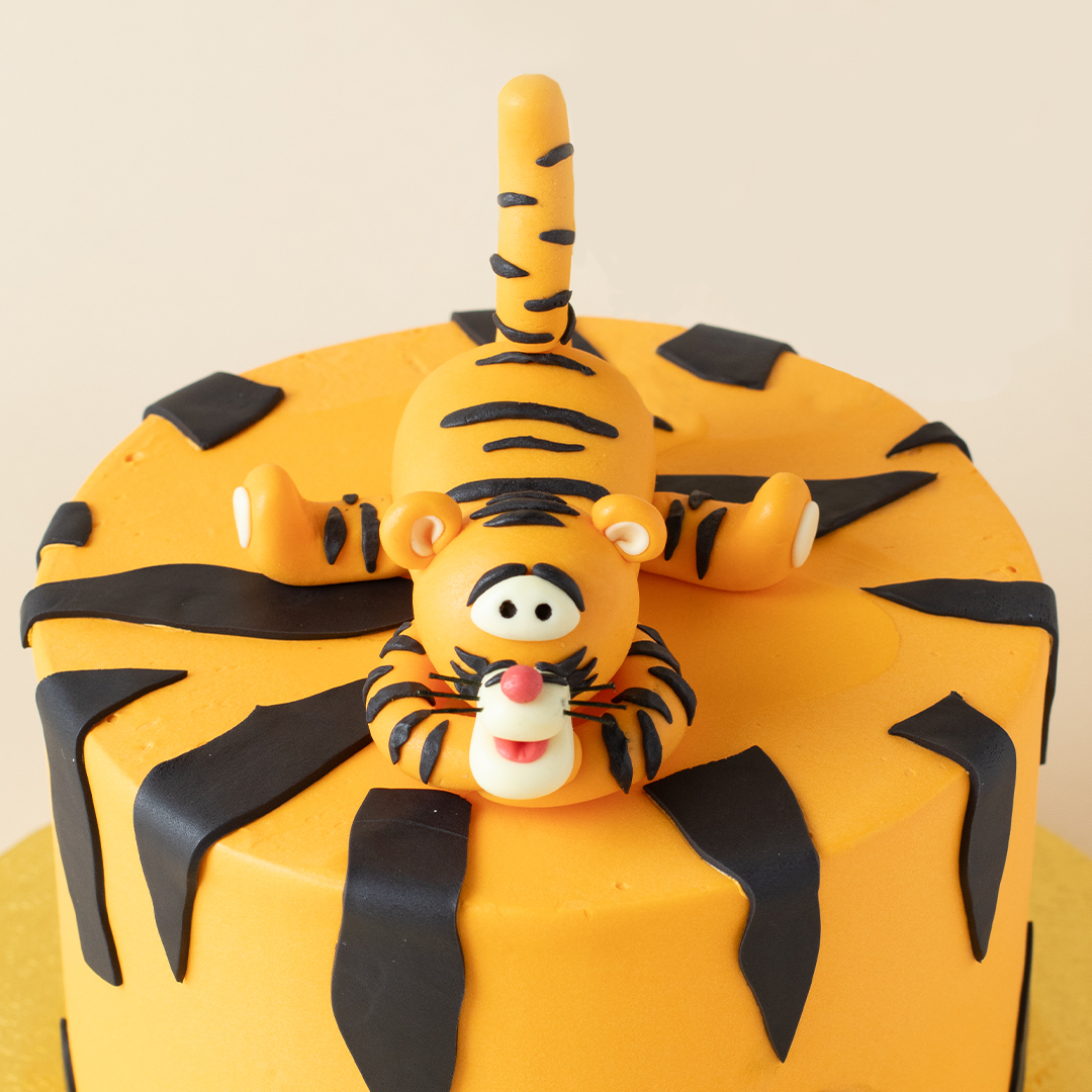 Little Tiger Birthday Cake
