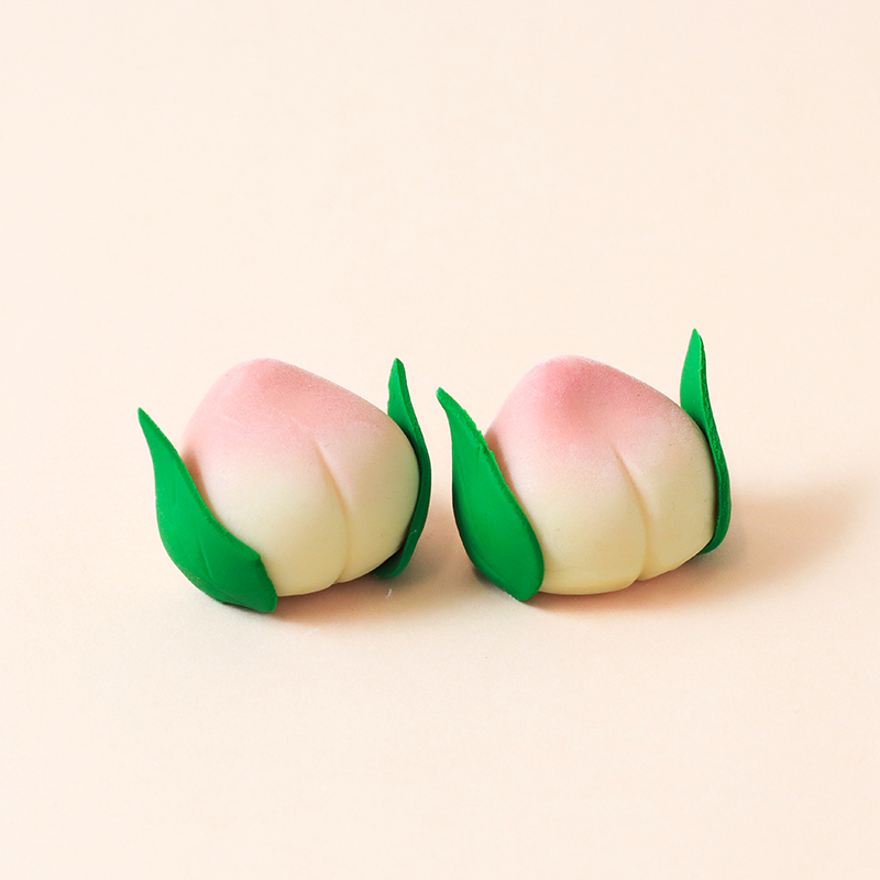 Longevity Bun Fondant Toppers (2 small)