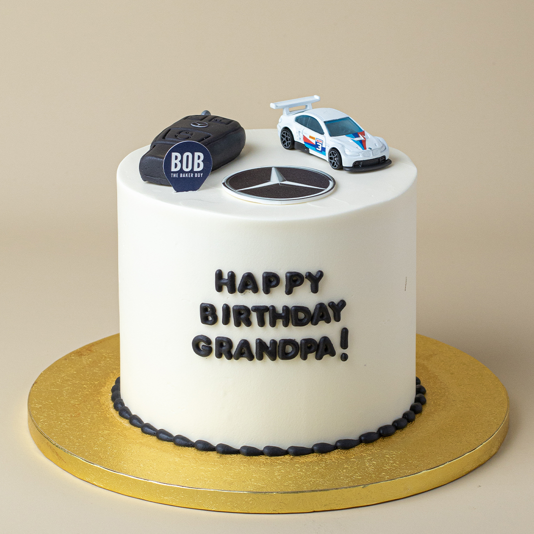 Mercedes Luxury Designer Car Cake