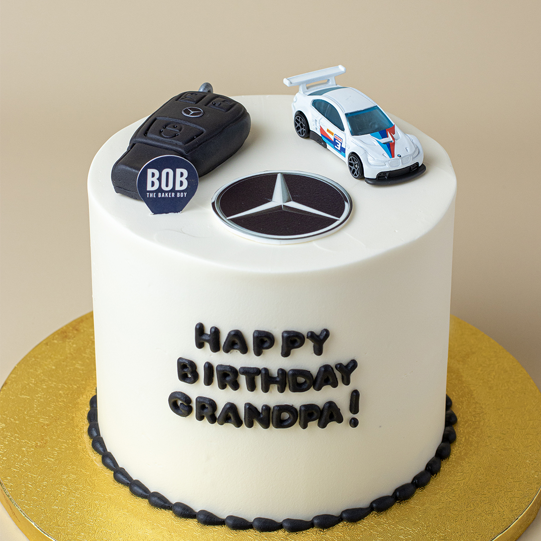 Mercedes Luxury Designer Car Cake