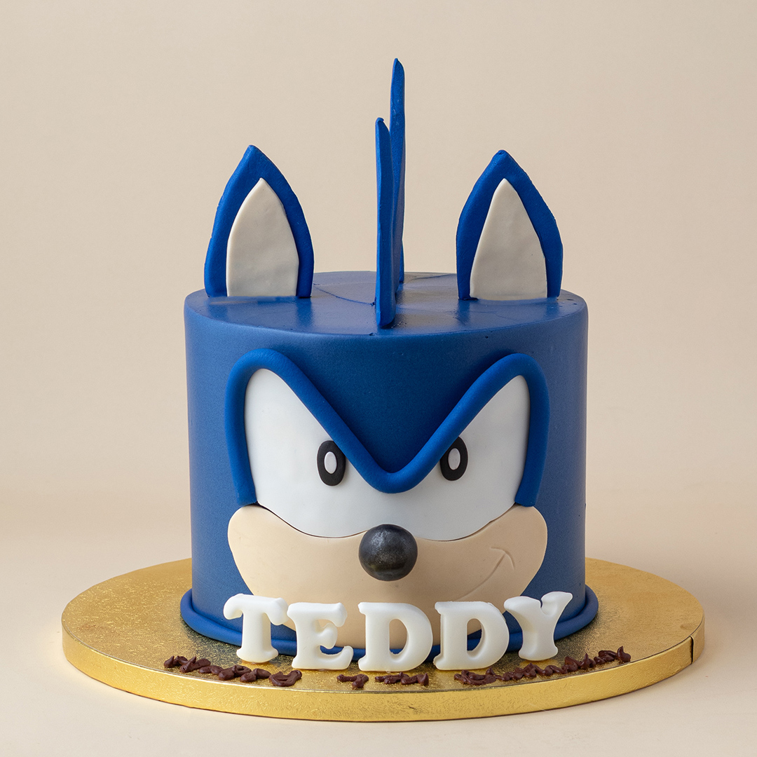Sonic the Hedgehog Birthday Cake