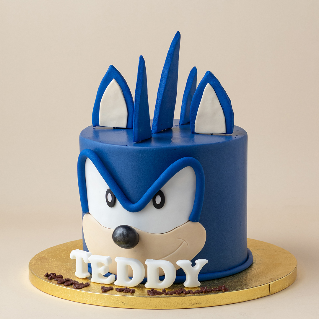 Sonic the Hedgehog Birthday Cake