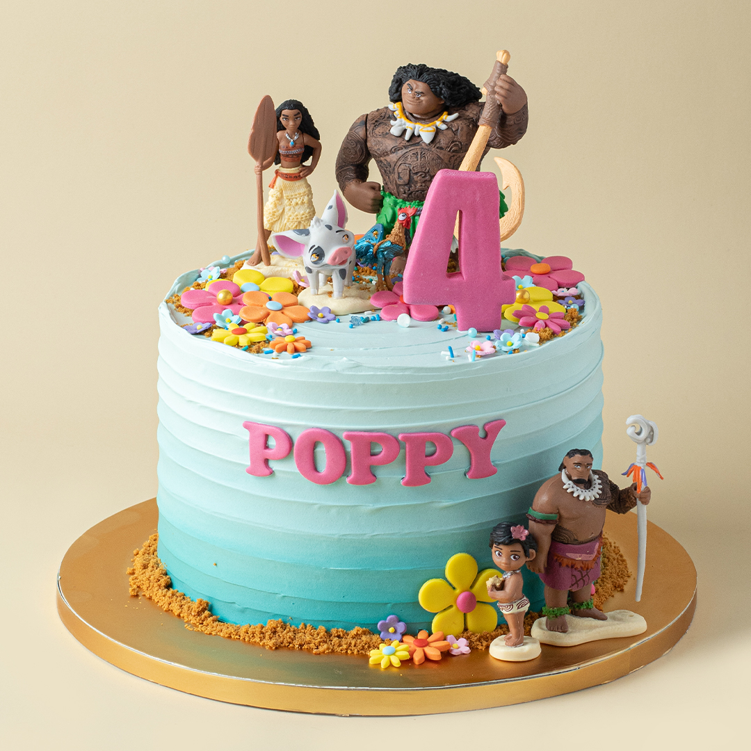 Tropical Island Princess Cake