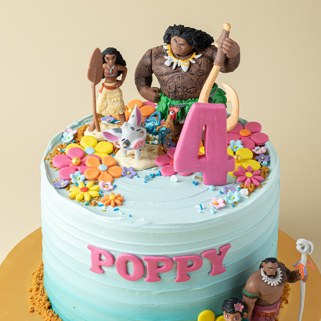 Tropical Island Princess Cake