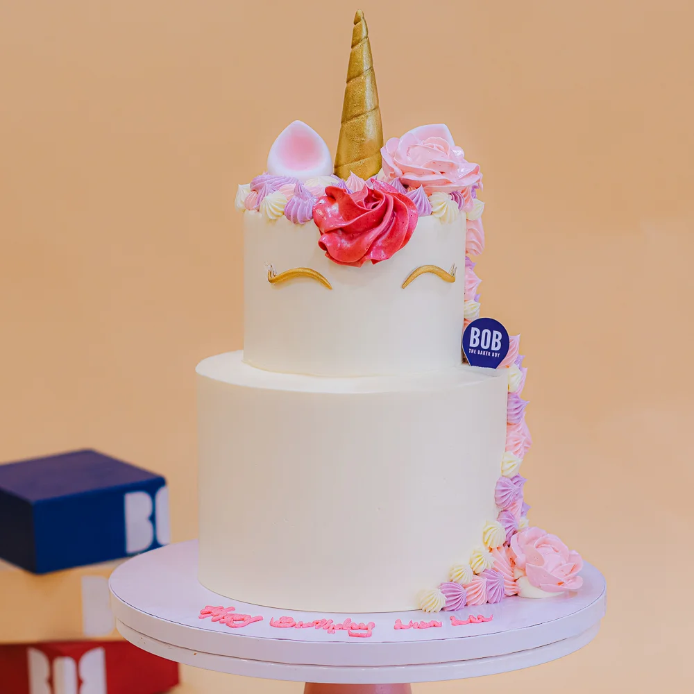Unicorn in Sweet Pink and Gold