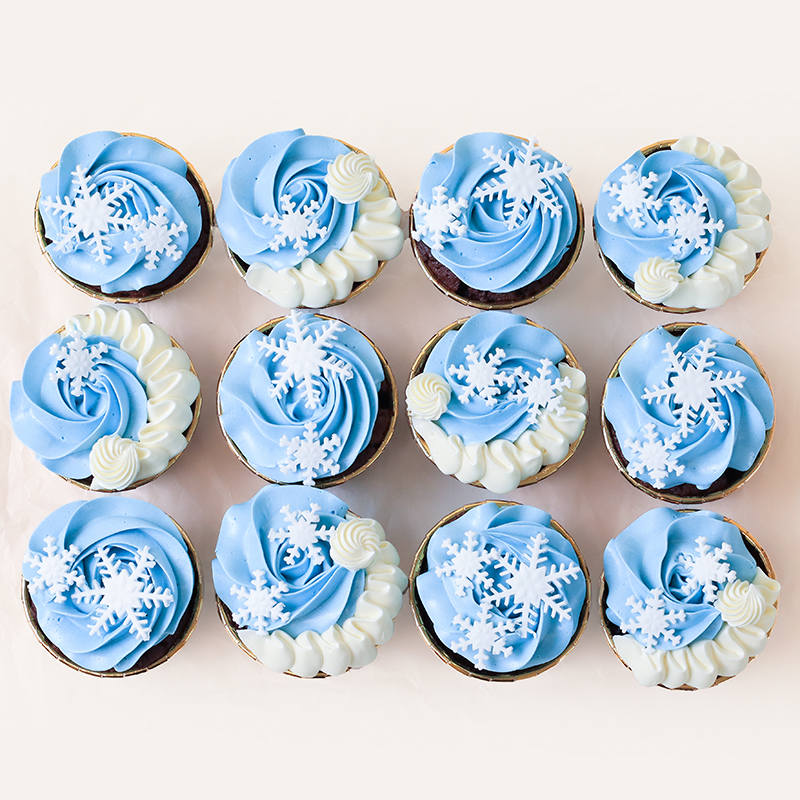 Winter Wonderland Cupcakes