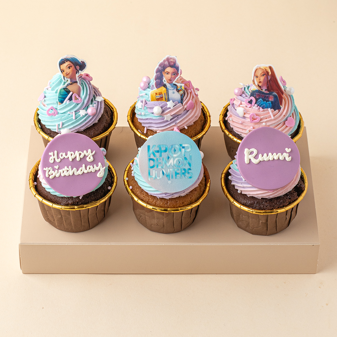 K-Pop Demon Hunters Cupcake Set