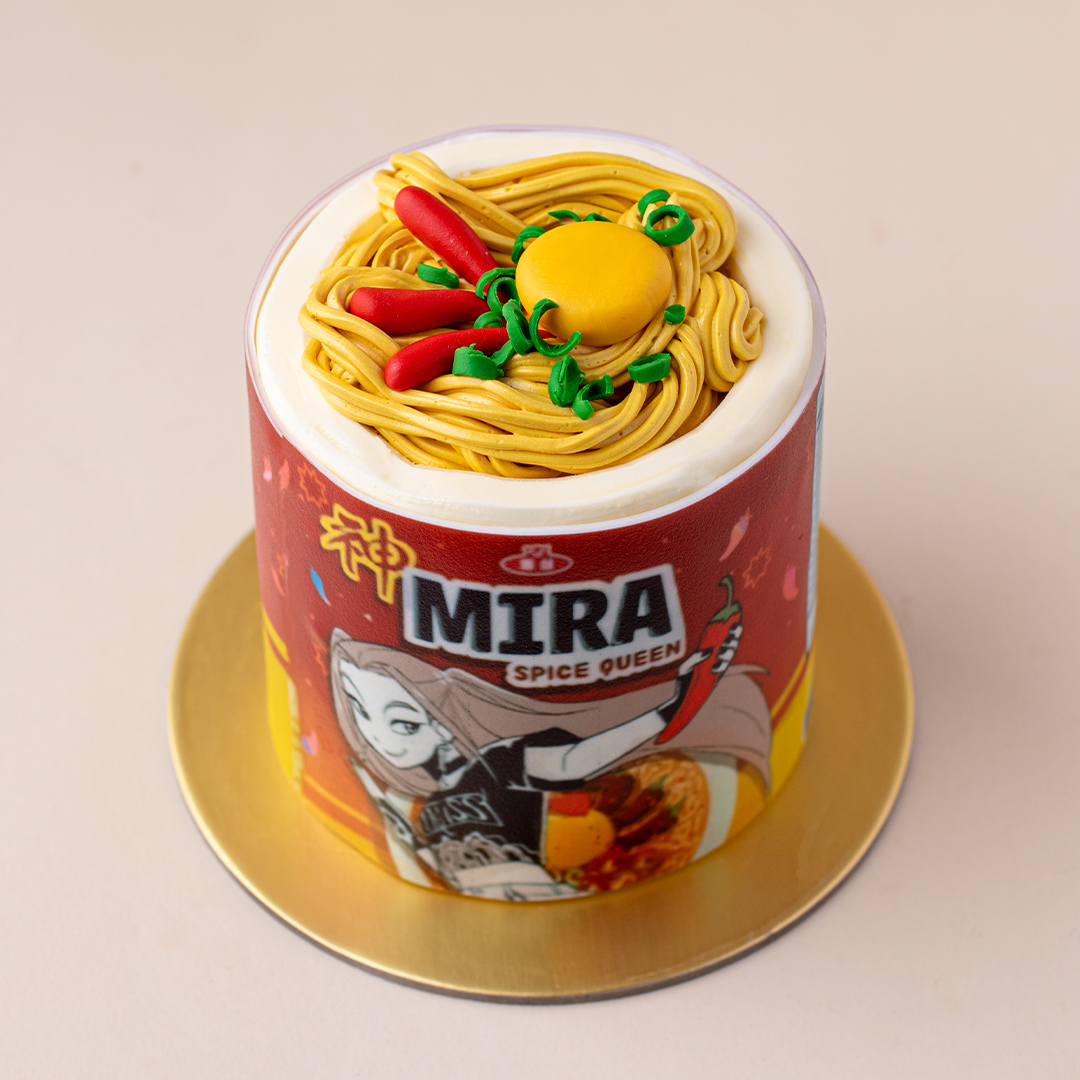 Demon Hunters Mira Spice Queen Cup Noodle Mini Cake