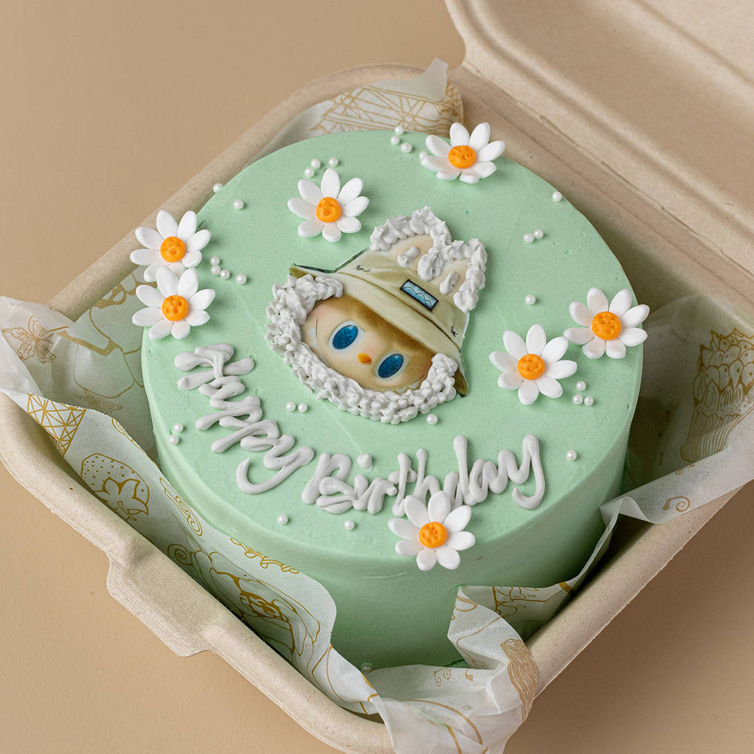 Labubu Fall in Wild Bento Cake