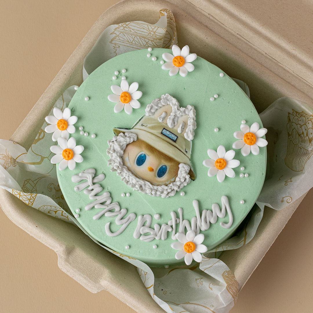 Labubu Fall in Wild Bento Cake