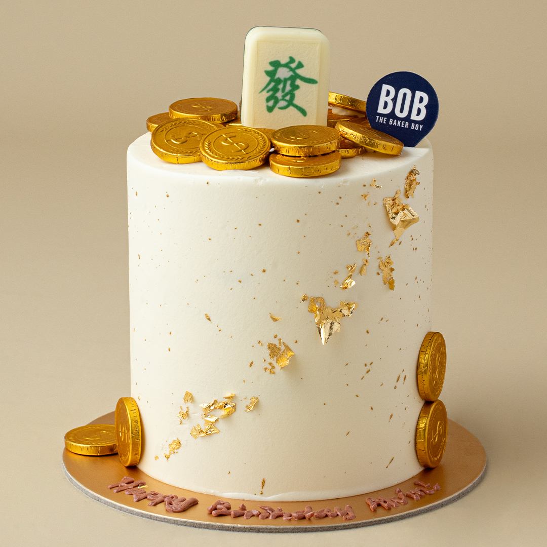 Lucky FA Fortune Mahjong Mini Cake