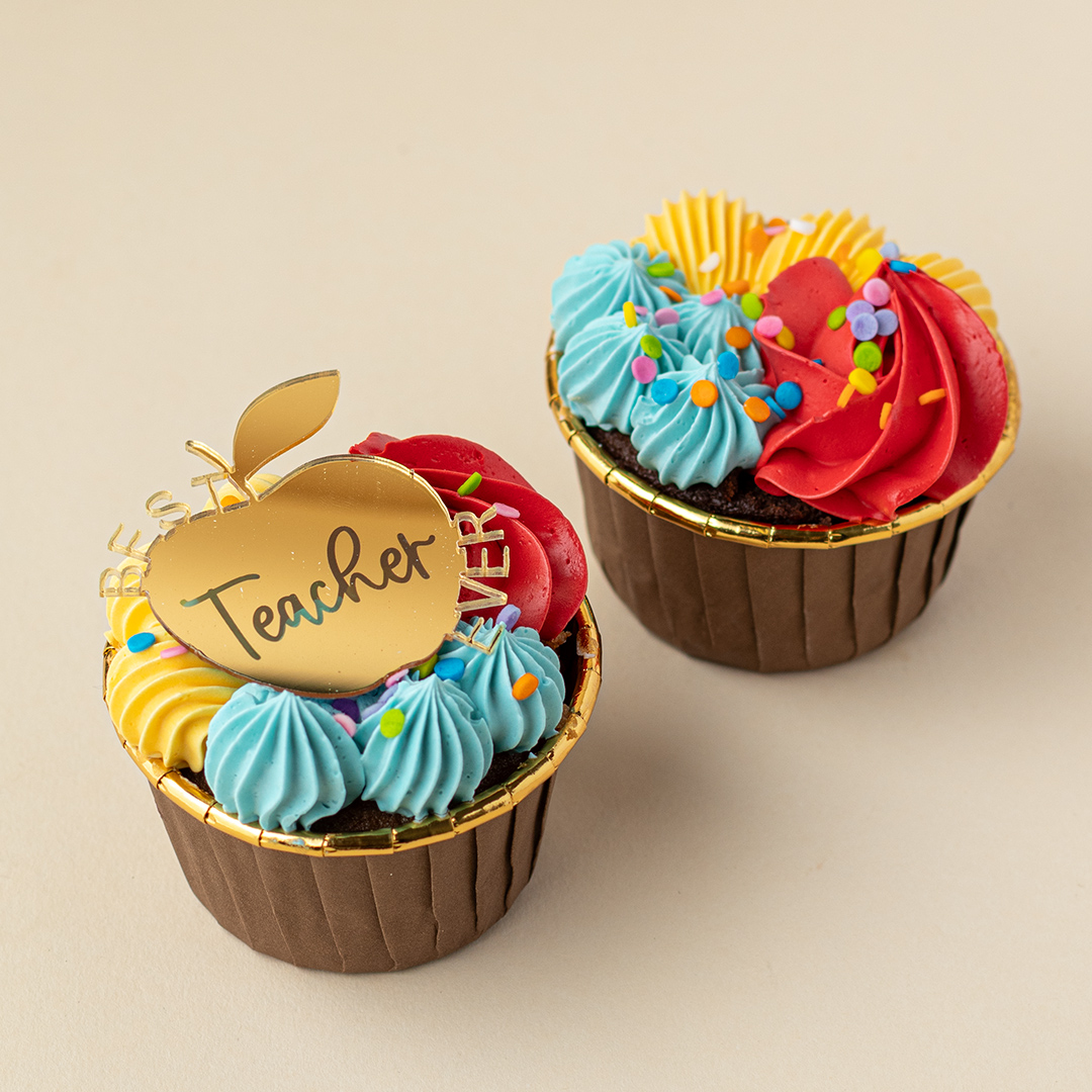 Teacher's Day Cupcakes (2pc)