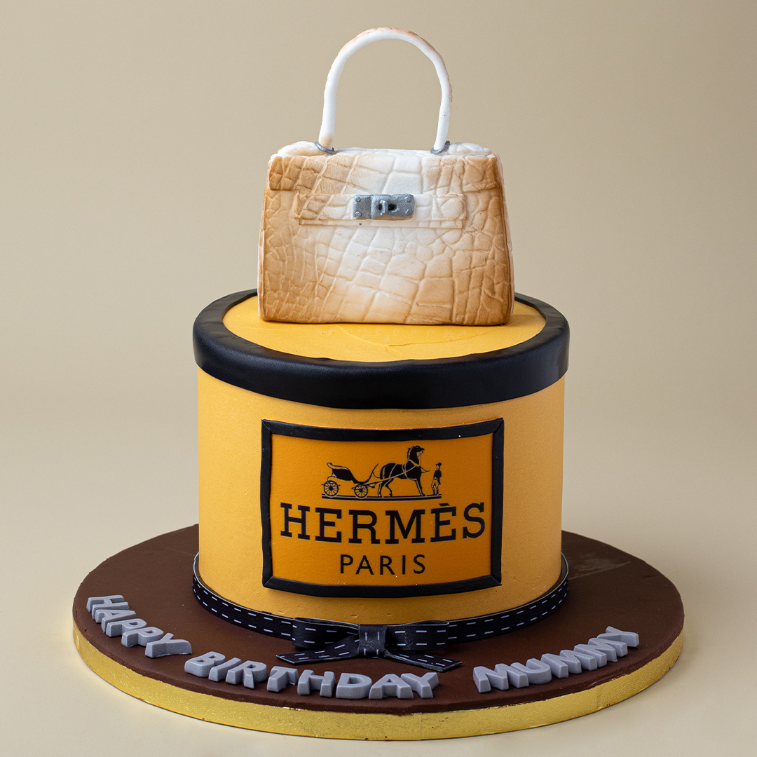 Hermes Bag Luxury Cake
