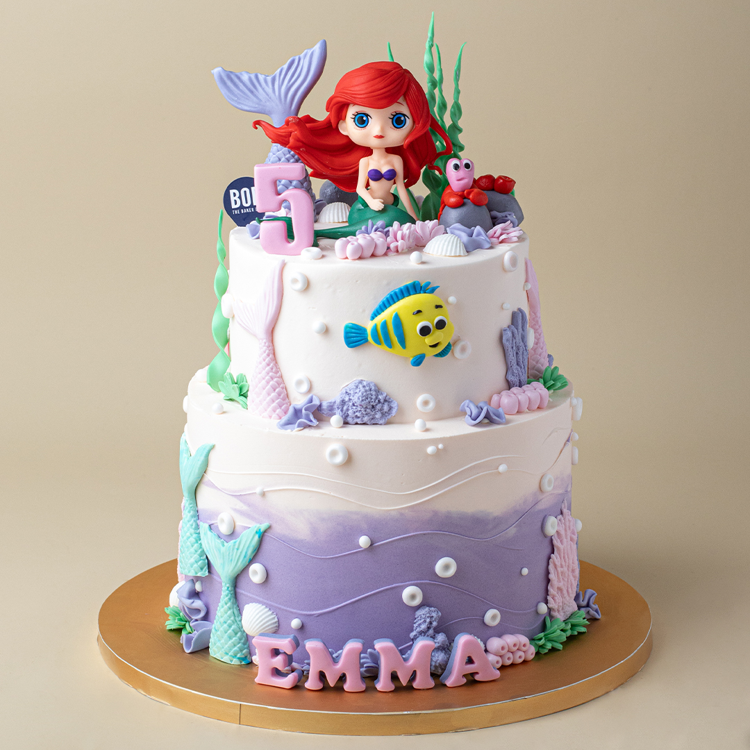 Ariel Mermaid Cake