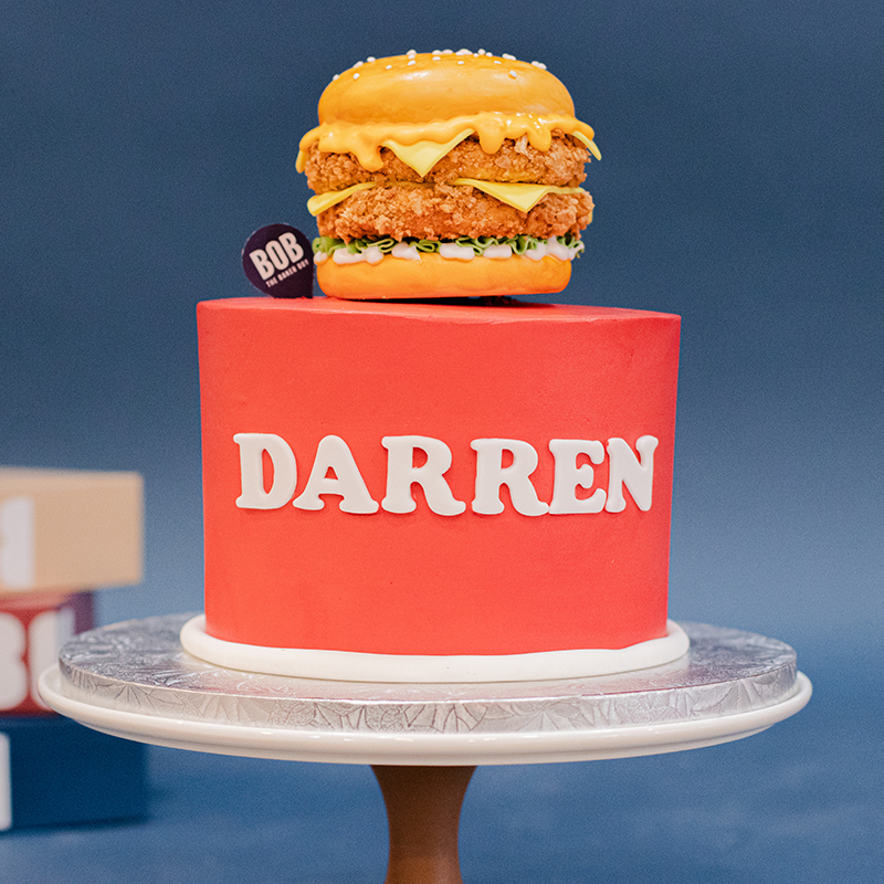 McDonalds Double McSpicy Cake