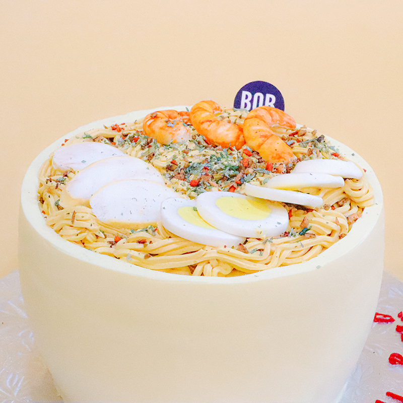 3D Laksa Cake
