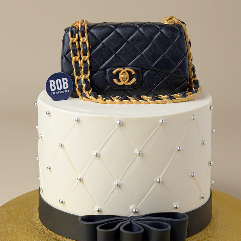 3D Large Classic Chanel Birthday Cake
