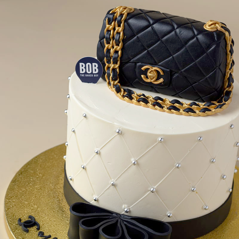 3D Large Classic Chanel Birthday Cake